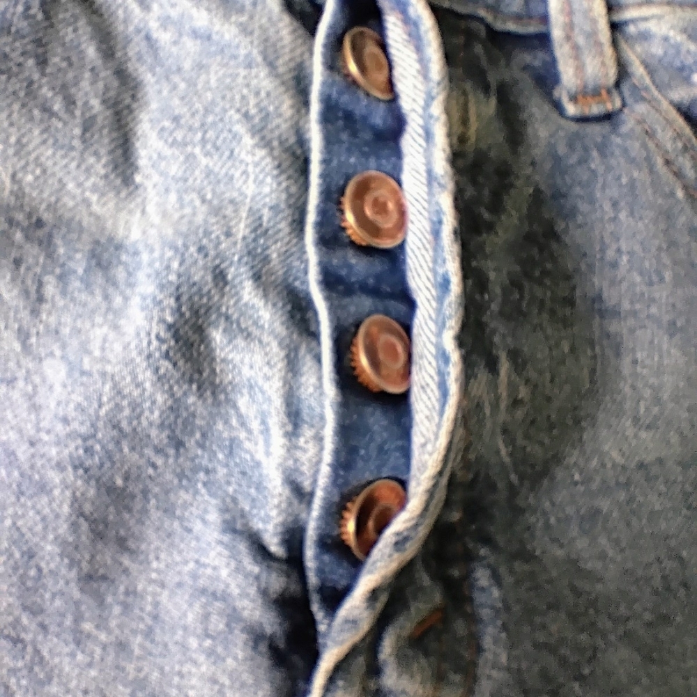 Wild Fable Distressed Denim Straight Leg Jeans Sz 6 - Picture 11 of 15